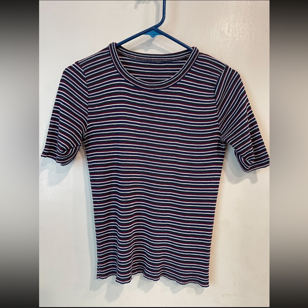 Women’s Multi-Colored striped T-Shirt
